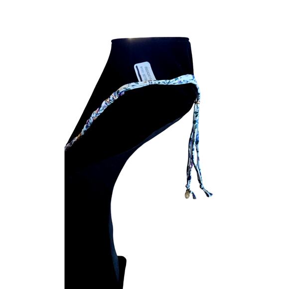 Free People Braided Cotton Necklace with Natural Shell Pendant NWT - Picture 7 of 7